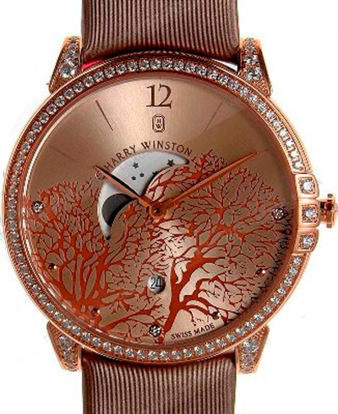 Harry Winston RG Gold Midnight Moon Phase