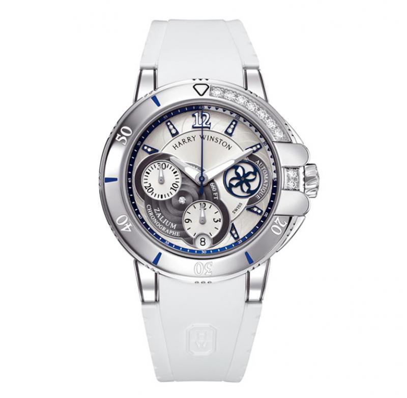 OCSACH38ZZ001 Harry Winston Ocean Sport Ladies Chronograph  Ocean Sport