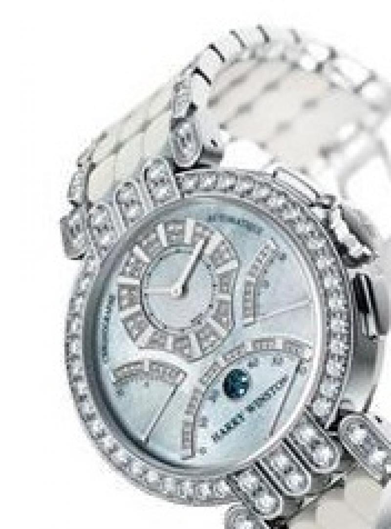 200/MCRA39WW1.MD/D3.1/D2.1 Harry Winston Excenter Chronograph  Premier