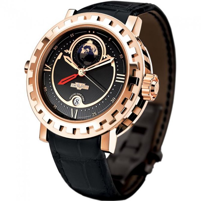 DeWitt AC.2002.53.M020A Academia GMT2 POETIC - фото 3