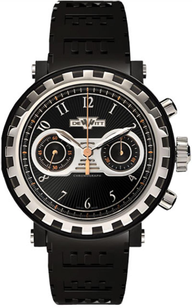 AC.6005.37A.M090 DeWitt Night Chronographe Sequential  Academia
