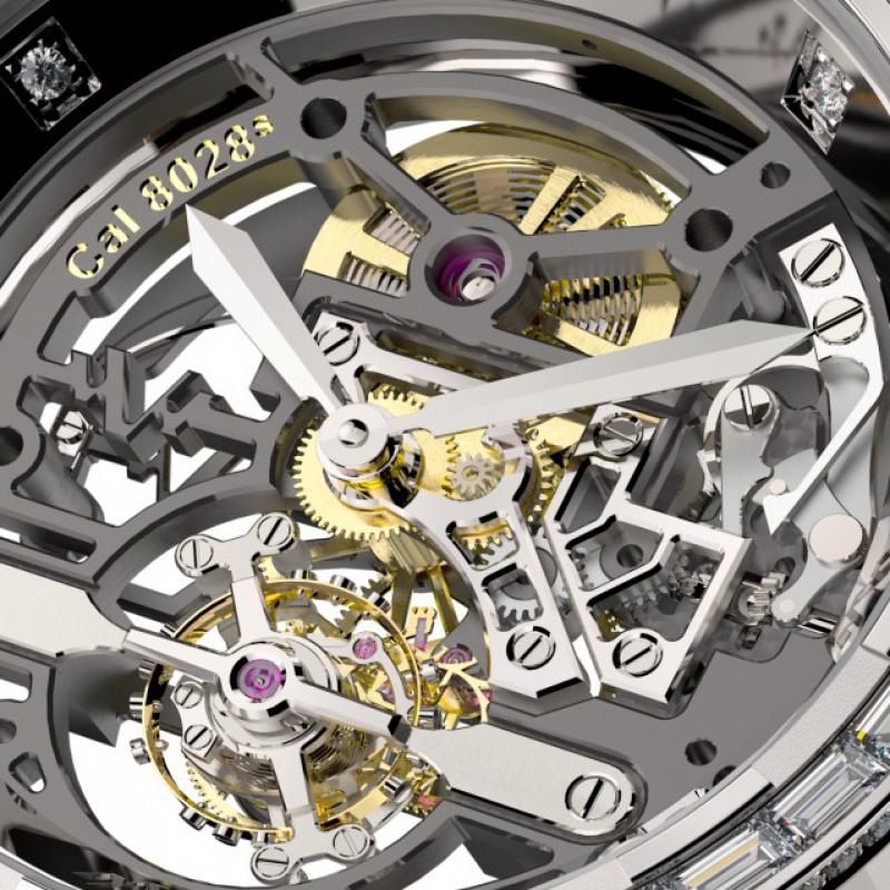 T8.TH.009 DeWitt Skeleton Tourbillon Twenty-8-Eight