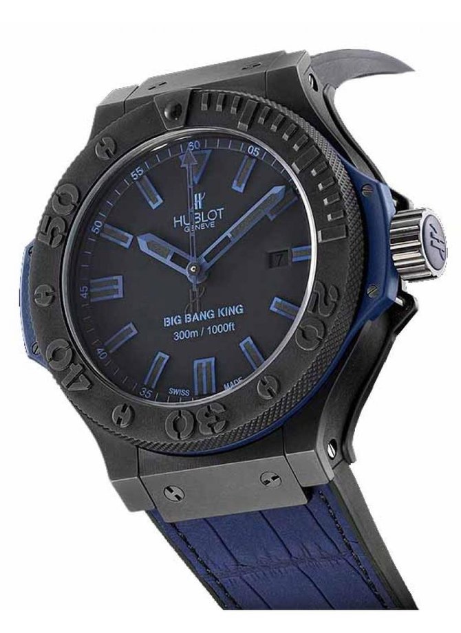 Hublot 322.CI.1190.GR.ABB09 Big Bang King All Black Blue Limited Edition 500 - фото 1
