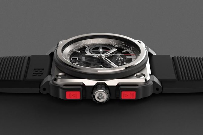 Bell & Ross BR-X1 Titanium Aviation Skeleton Chronograph - фото 2