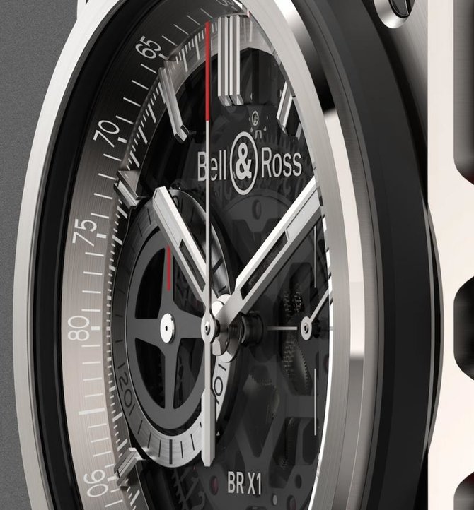 Bell & Ross BR-X1 Titanium Aviation Skeleton Chronograph - фото 3