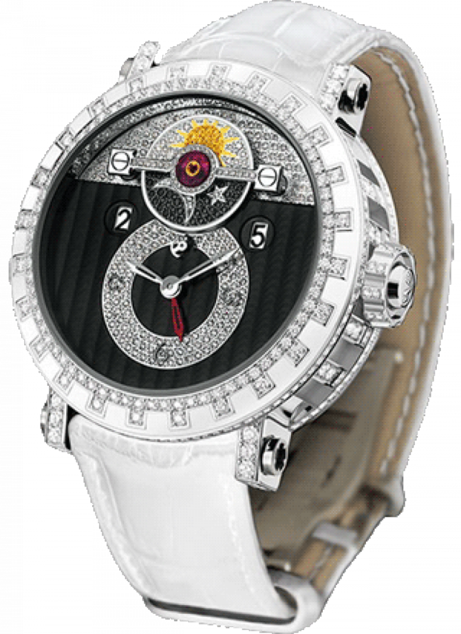 DeWitt AC.2041.40B-102.M121-102 Golden Afternoon Ladies Triple Complications GMT3 