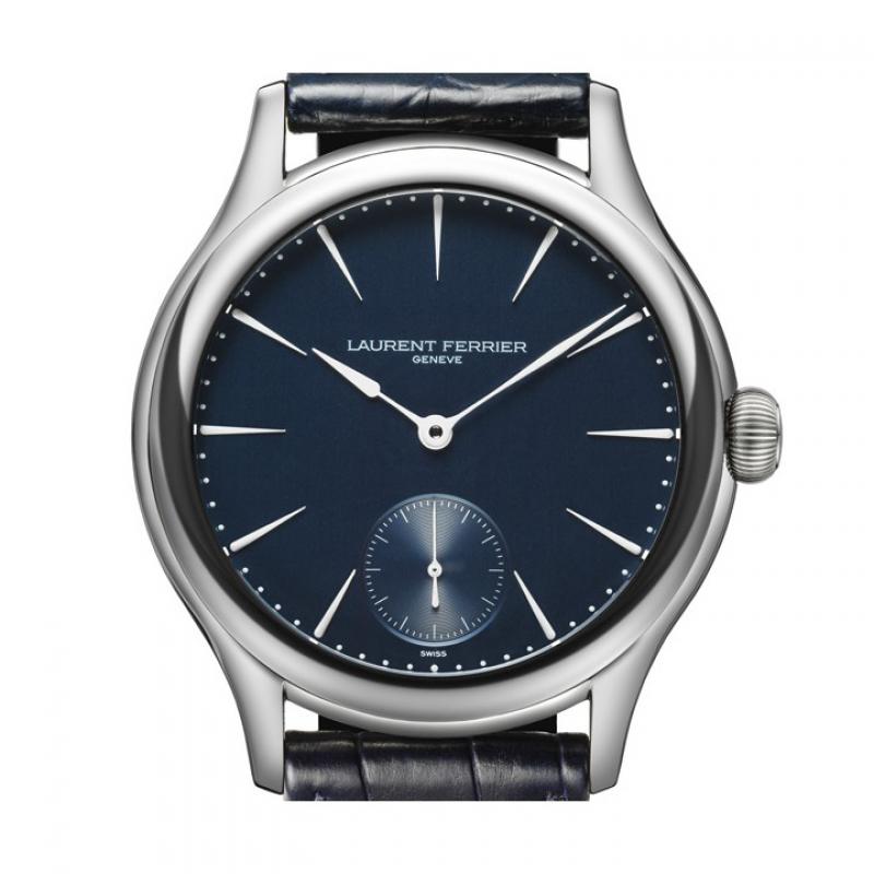 LCF004G-blue Laurent Ferrier WHITE GOLD CASE  Galet Micro-Rotor