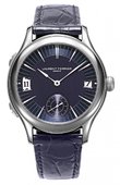 Laurent Ferrier Galet Traveller LCF007-blue WHITE GOLD CASE