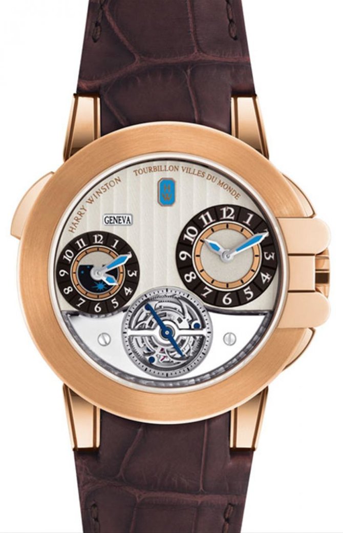 Harry Winston OCEATG45RR001 Ocean Tourbillon GMT OCEATG45RR001 - фото 1
