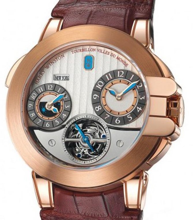 Harry Winston OCEATG45RR001 Ocean Tourbillon GMT OCEATG45RR001 - фото 2