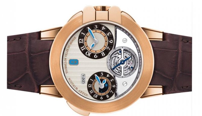 Harry Winston OCEATG45RR001 Ocean Tourbillon GMT OCEATG45RR001 - фото 3