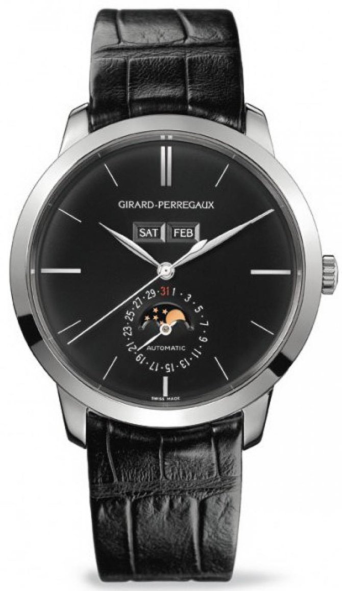 Girard Perregaux 49535-53-651-BK6A 1966 Full Calendar
