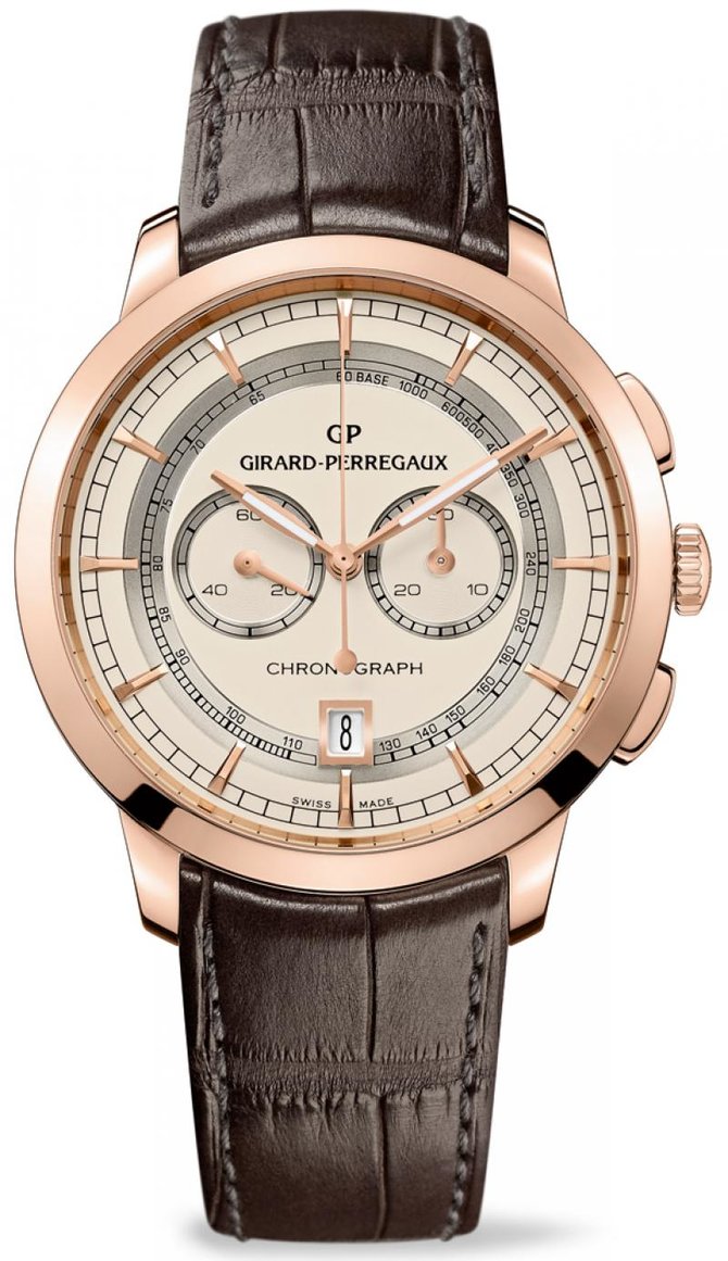 Girard Perregaux 49529-52-131-BABA 1966 Integrated Chrono