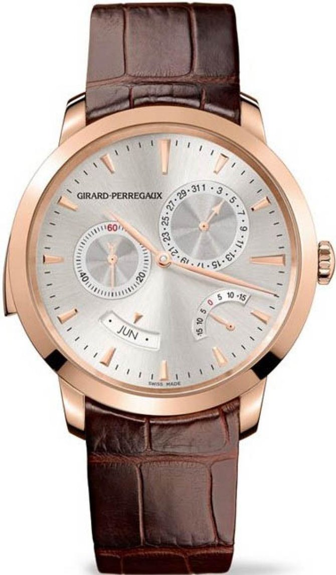 Girard Perregaux 99651-52-139-BKBA 1966 Minute Repeater+Annual Calendar+EoT - фото 1