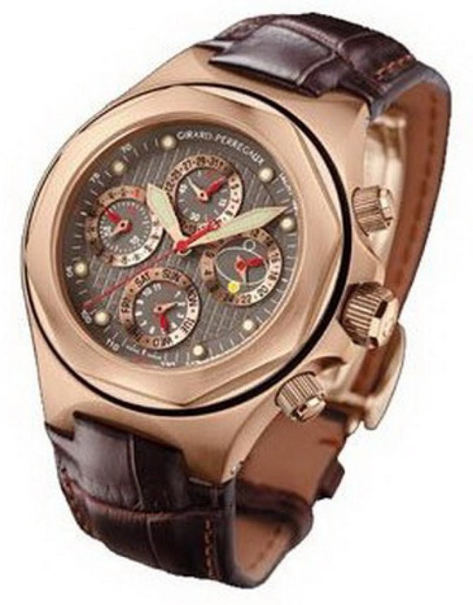 Girard Perregaux 90190-52-231-BBED Haute Horlogerie Laureato Evo3 Perpetual Calendar Chronograph