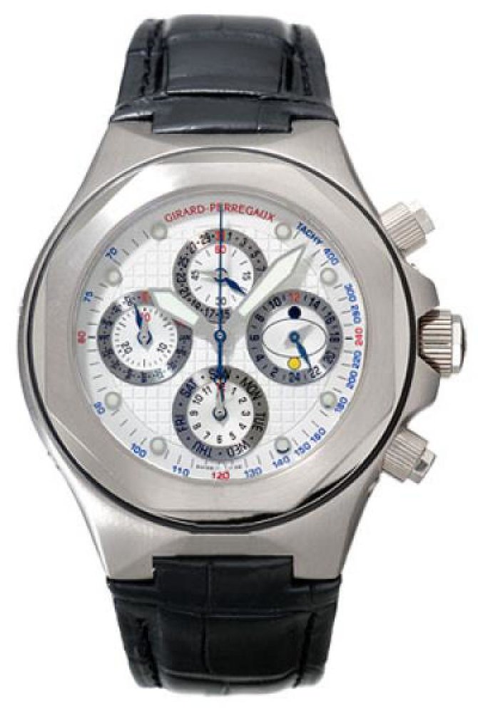 Girard Perregaux 90190-53-131-BB6D Haute Horlogerie Laureato Evo3 Perpetual Calendar Chronograph