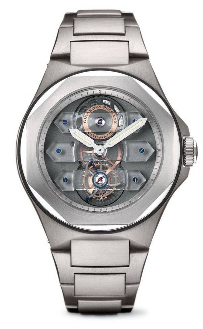 Girard Perregaux 99071-27-000-21A Haute Horlogerie Laureato Triple Bridge Tourbillon 