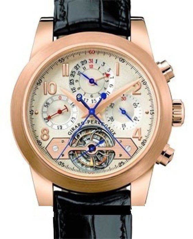 Girard Perregaux 99730-52-151-BA6A Haute Horlogerie Tourbillon Chronograph Rattrapante and Foudroyante
