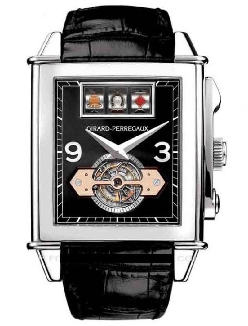 99720 WG Girard Perregaux Jackpot Tourbillon Vintage 1945