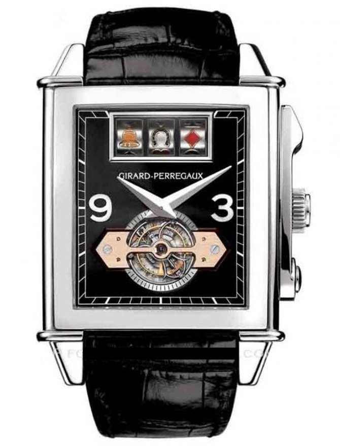Girard Perregaux 99720 WG Vintage 1945 Jackpot Tourbillon