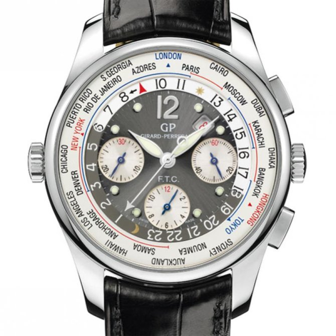 Girard Perregaux 49805-11-255-BA6A WW.TC Financial Chronograph