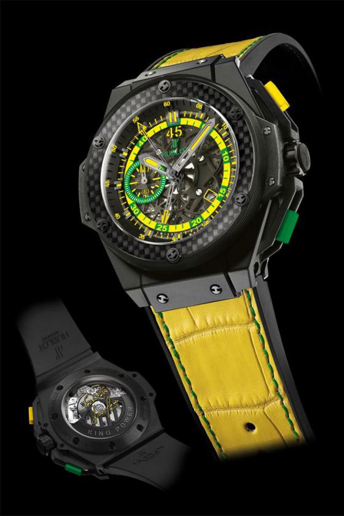 Hublot 716.СQ.1199.LR.SOL14 King Power Scolari Carbon Black Ceramic - фото 2