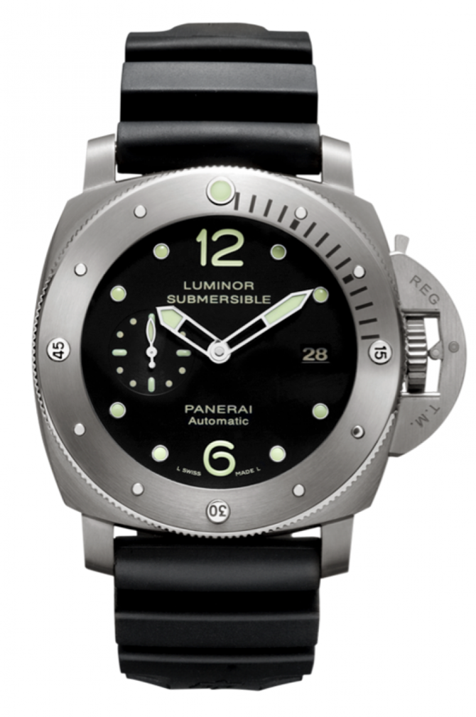 Officine Panerai PAM 00571 Special Editions 2014 Luminor 1950 Submersible 3 Days Automatic Titanio - фото 1