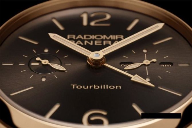 Officine Panerai PAM 00558 Special Editions 2014 Radiomir 1940 Tourbillon GMT Oro Rosso - фото 3
