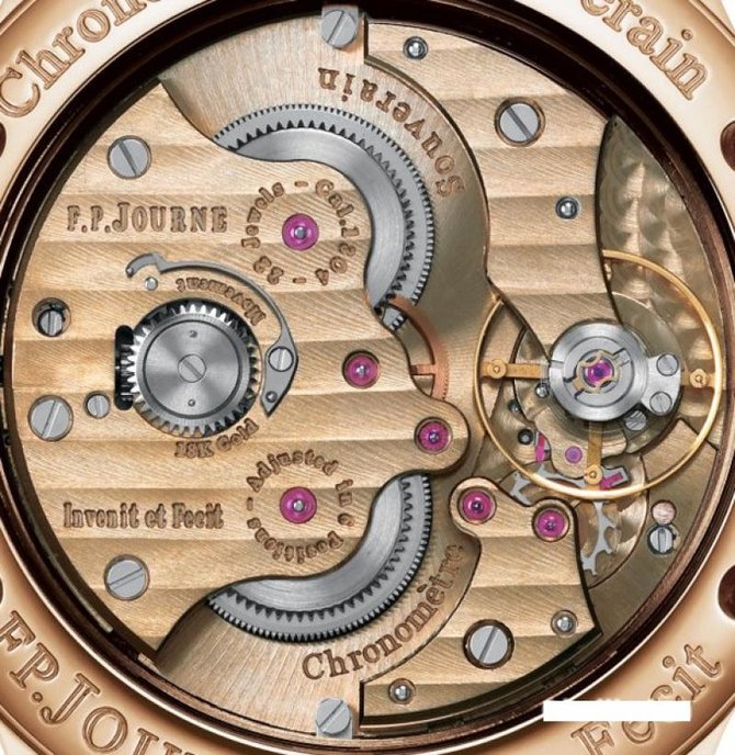 F.P.Journe Chronometre Bleu Byblos Limited series 39 mm - фото 4