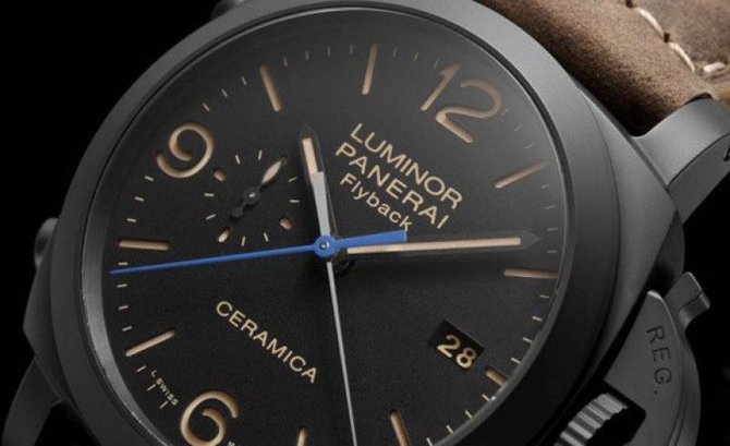 Officine Panerai PAM00580 Luminor 1950 3 Days Chrono Flyback Ceramica 44mm - фото 5