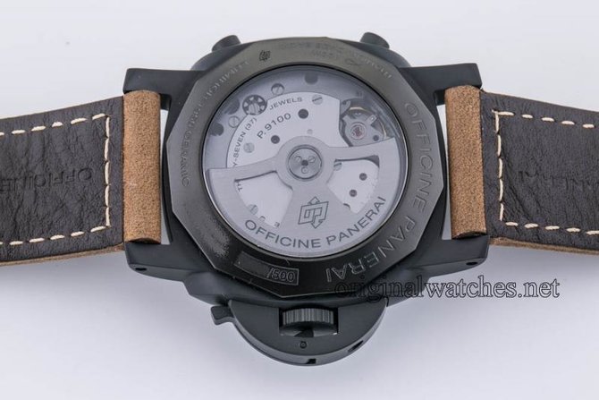 Officine Panerai PAM00580 Luminor 1950 3 Days Chrono Flyback Ceramica 44mm - фото 7