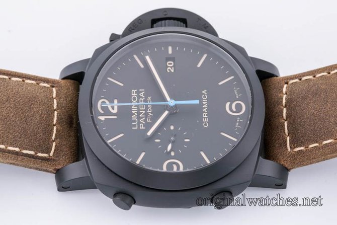 Officine Panerai PAM00580 Luminor 1950 3 Days Chrono Flyback Ceramica 44mm - фото 8