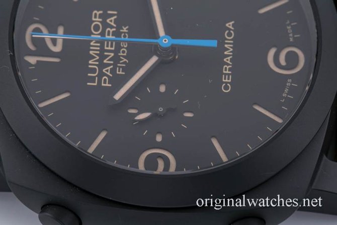 Officine Panerai PAM00580 Luminor 1950 3 Days Chrono Flyback Ceramica 44mm - фото 9