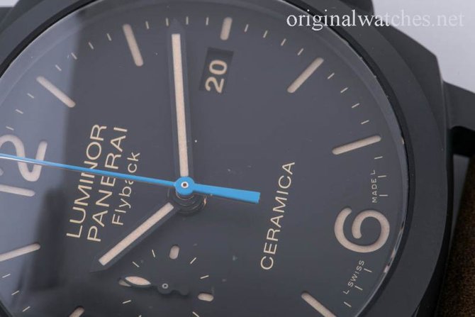 Officine Panerai PAM00580 Luminor 1950 3 Days Chrono Flyback Ceramica 44mm - фото 10