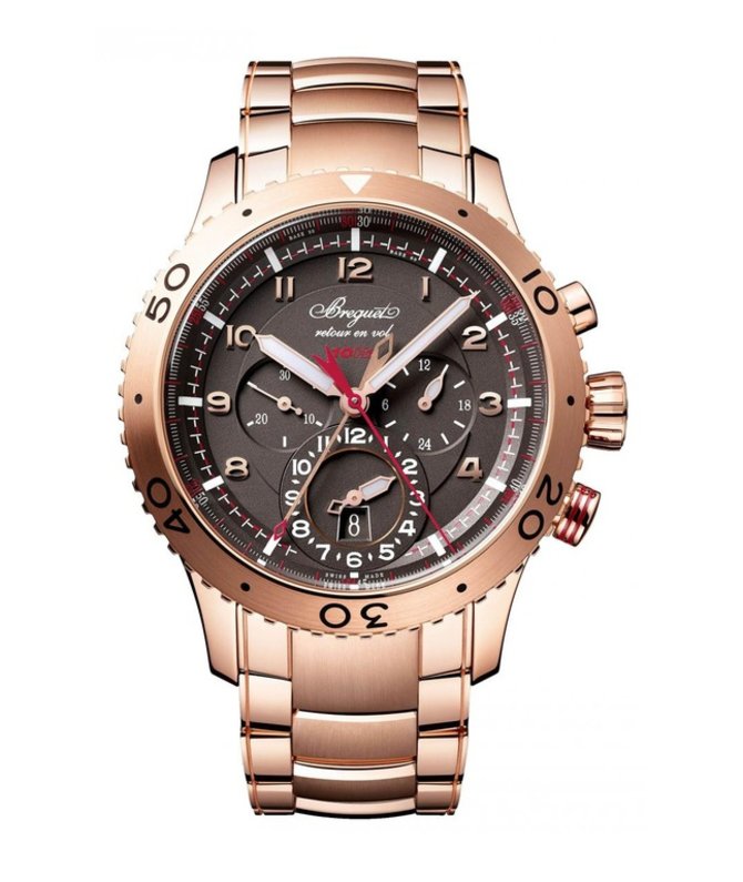 Breguet 3880BR/Z2/RXV Type XX/Type XXI Flyback Chronograph Gold