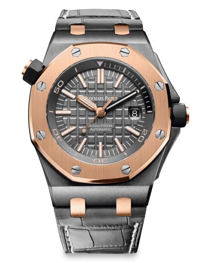 Audemars Piguet 15709TR.OO.A005CR.01 Royal Oak Offshore DIVER QE II CUP 2014 - фото 1