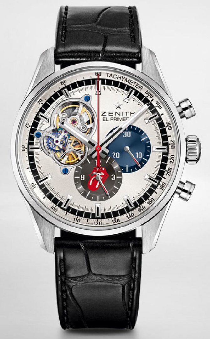 Zenith 03.2048.4061/77.C496 El Primero CHRONOMASTER 1969 TRIBUTE TO THE ROLLING STONES - фото 2