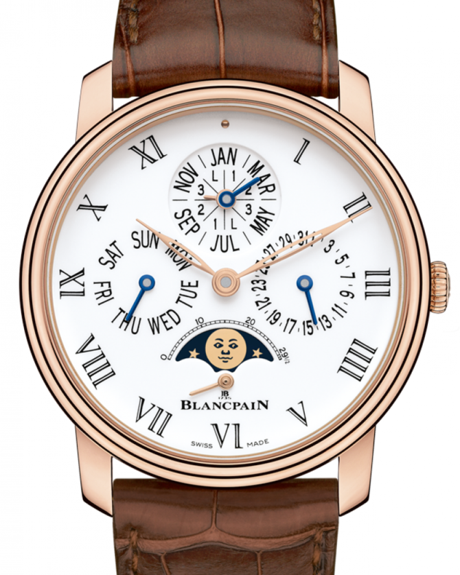 Blancpain 6659-3631-55B Villeret Quantieme Perpetuel 8 Jours - фото 1
