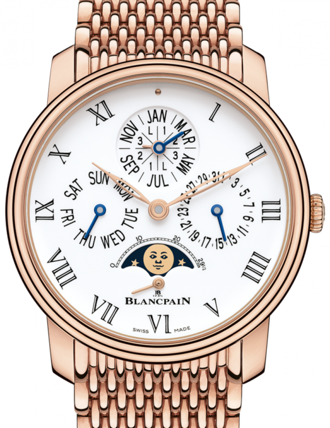 Blancpain 6659-3631-MMB Villeret Quantieme Perpetuel 8 Jours - фото 1