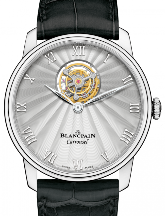 Blancpain 66228-3442-55B Villeret Carrousel Volant Une Minute - фото 1