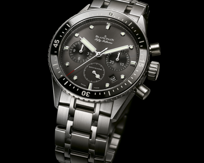 Blancpain 5200-1110-70B Fifty Fathoms Bathyscaphe Chronographe Flyback - фото 2
