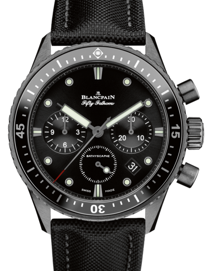 Blancpain 5200-0130-B52A Fifty Fathoms Bathyscaphe Chronographe Flyback - фото 1