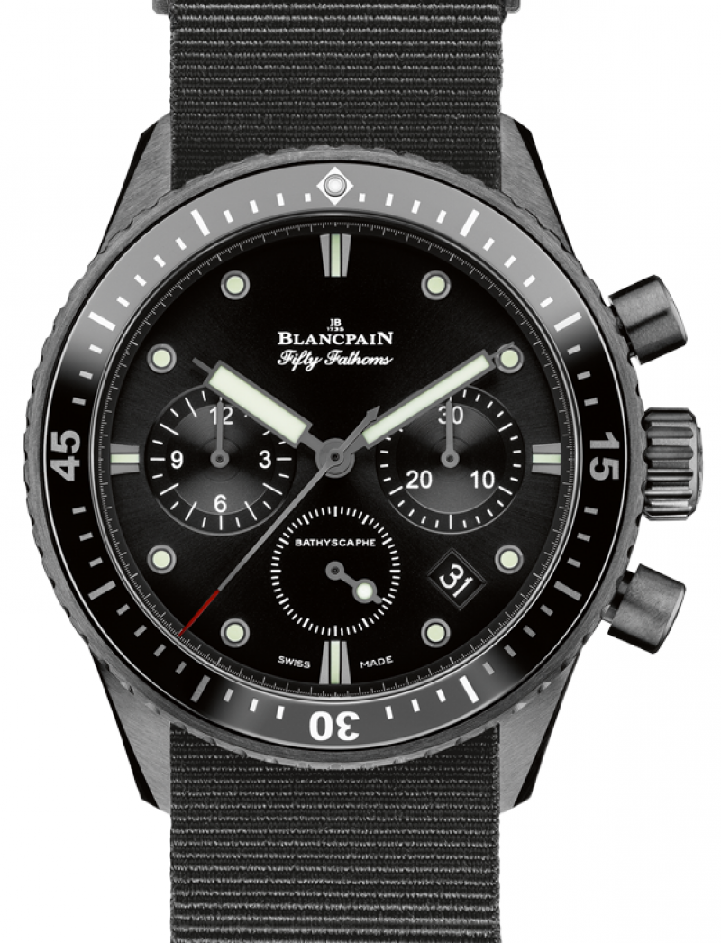 5200-0130-NABA Blancpain Bathyscaphe Chronographe Flyback Fifty Fathoms