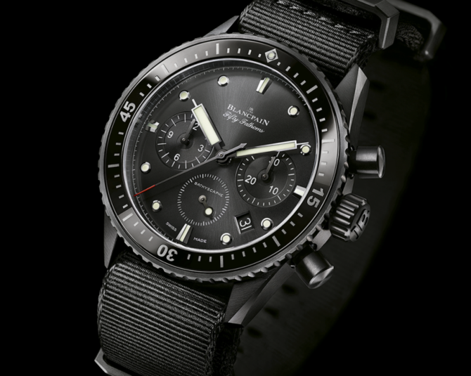 Blancpain 5200-0130-NABA Fifty Fathoms Bathyscaphe Chronographe Flyback - фото 2