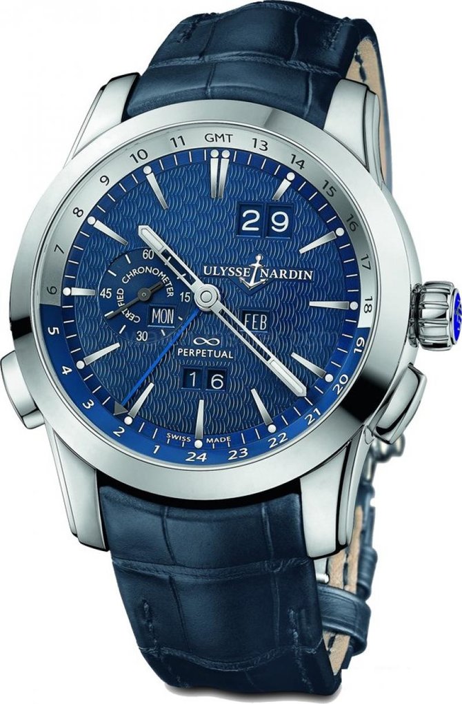 Ulysse Nardin 329-10/93-BQ Perpetual Calendar GMT Manufacture Boutique Edition - фото 1