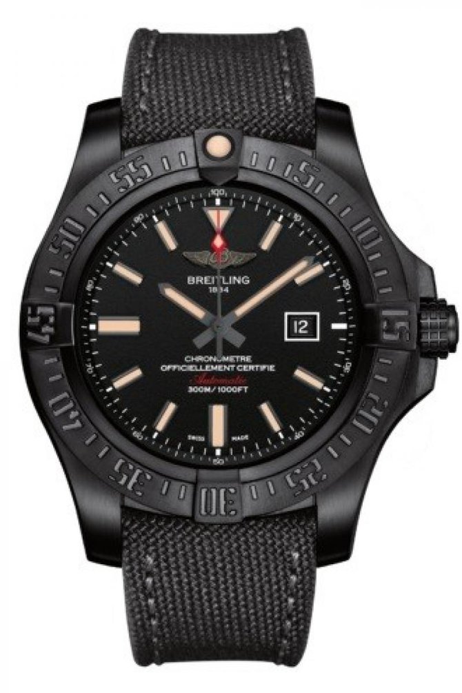 Breitling V1731010-BD12-100W Avenger Blackbird - фото 1