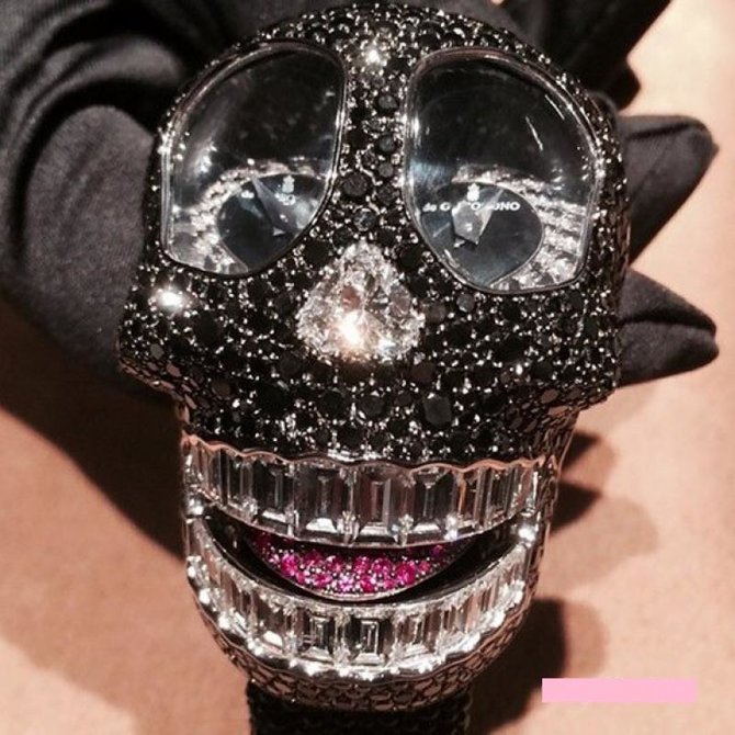 deGrisogono CRAZYSKULL S03 Crazyskull Quartz Dual Time - фото 2