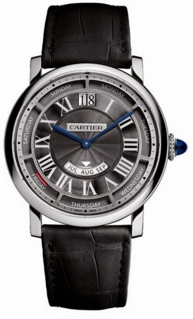 Cartier Annual Calendar wg Rotonde De Cartier Automatic