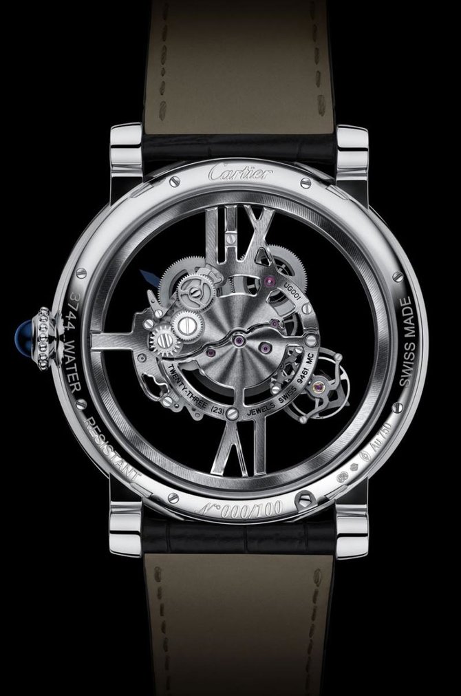 Cartier Cartier Rotonde Astrotourbillon Skeleton Rotonde De Cartier Watch - фото 4