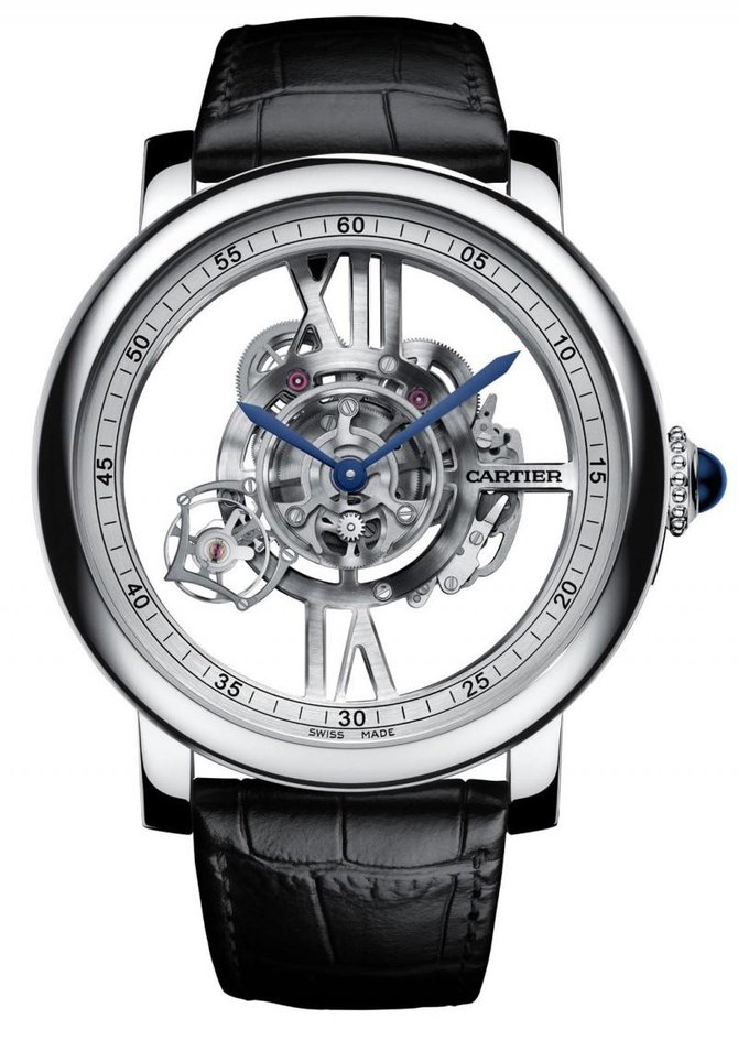 Cartier Cartier Rotonde Astrotourbillon Skeleton Rotonde De Cartier Watch - фото 1